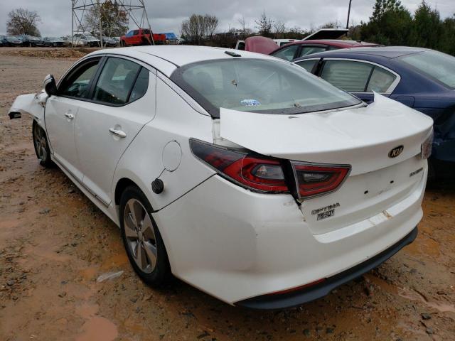 Photo 3 from auction – 2015 KIA OPTIMA HYB with VIN KNAGN4AD6F5091504