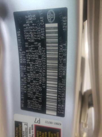 Photo 10 from auction – 2014 TOYOTA CAMRY L with VIN 4T1BF1FKXEU322047