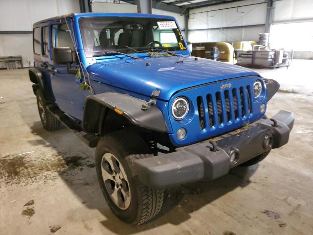 JEEP WRANGLER U 2015 with VIN 1C4BJWEG8FL529007 - Photo from auction
