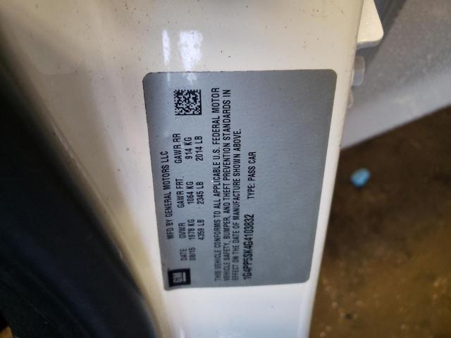 Photo 10 from auction – 2016 BUICK VERANO with VIN 1G4PP5SK4G4103832