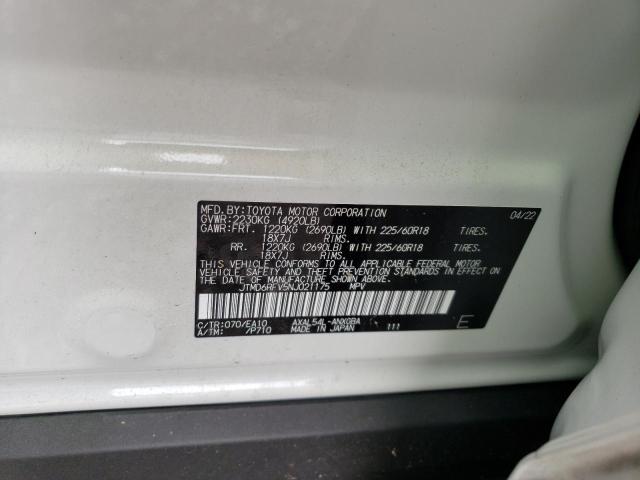 Photo 10 from auction – 2022 TOYOTA RAV4 LIMIT with VIN JTMD6RFV5NJ021175