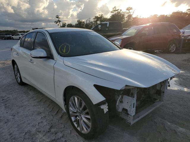 INFINITI Q50 PREMIU 2017 with VIN JN1EV7AR2HM840429 - Photo from auction