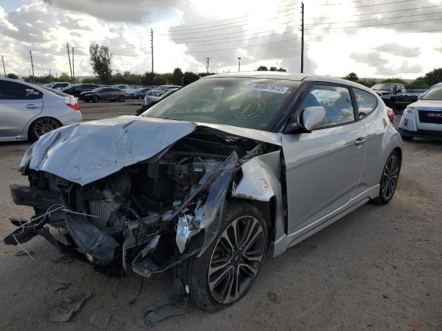 Photo 2 from auction – 2017 HYUNDAI VELOSTER T with VIN KMHTC6AE5HU313823
