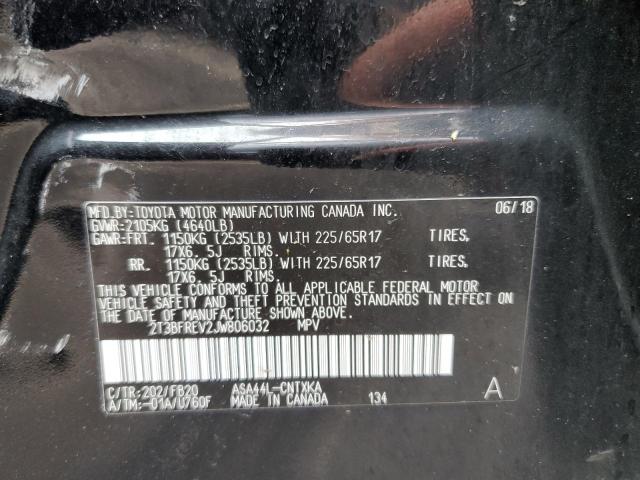 Photo 10 from auction – 2018 TOYOTA RAV4 LE with VIN 2T3BFREV2JW806032
