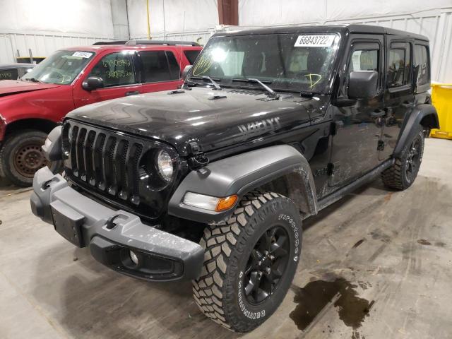 Photo 2 from auction – 2021 JEEP WRANGLER U with VIN 1C4HJXDM6MW560968