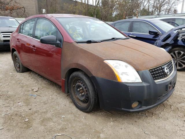 NISSAN SENTRA 2008 with VIN 3N1AB61E58L676943 - Photo from auction
