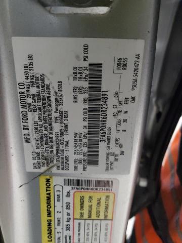Photo 10 from auction – 2013 FORD FUSION SE with VIN 3FA6P0HR6DR234891