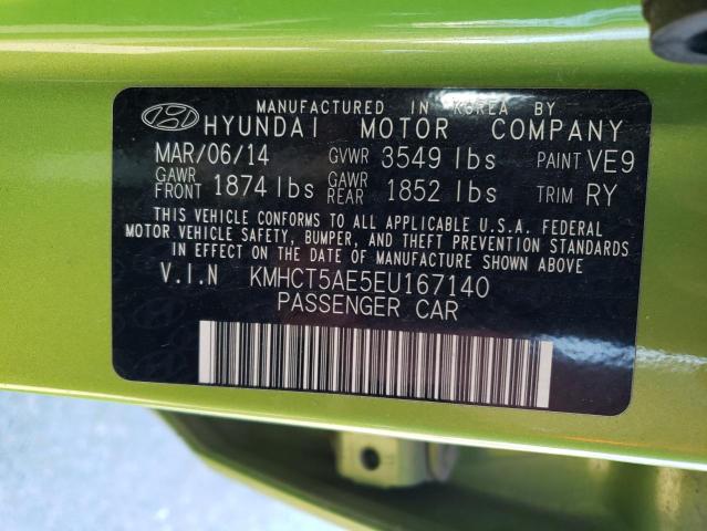 Photo 10 from auction – 2014 HYUNDAI ACCENT GLS with VIN KMHCT5AE5EU167140