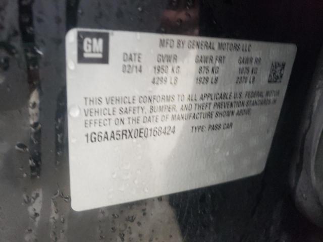 Photo 10 from auction – 2014 CADILLAC ATS with VIN 1G6AA5RX0E0168424