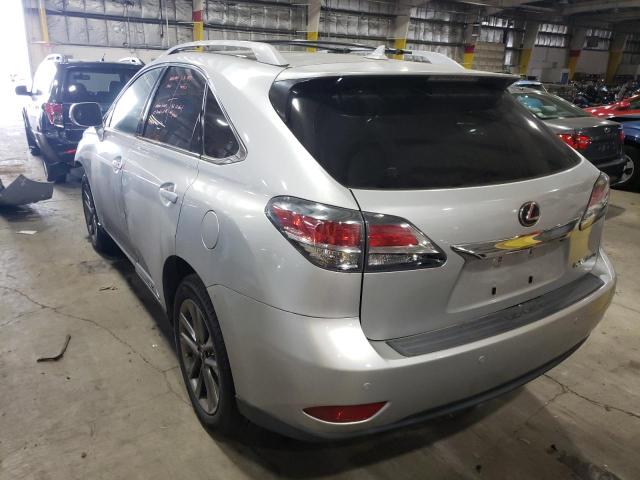 Photo 3 from auction – 2013 LEXUS RX 450 with VIN JTJBC1BA4D2057823
