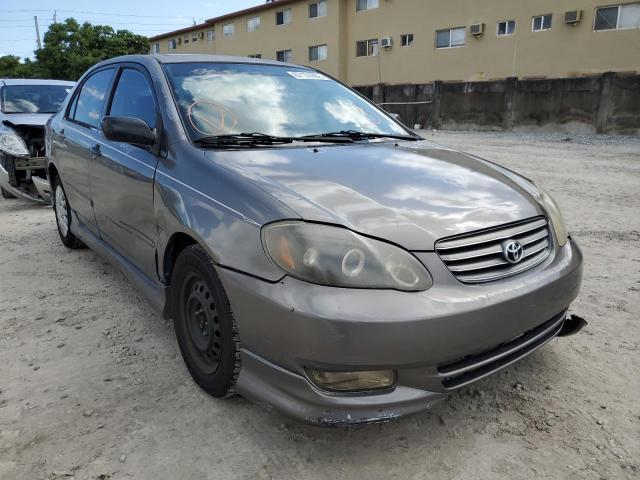 TOYOTA COROLLA CE 2003 with VIN 2T1BR32E93C146626 - Photo from auction