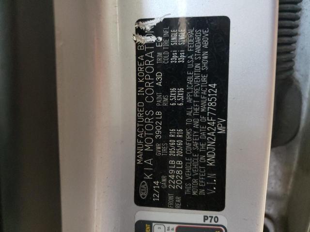 Photo 10 from auction – 2015 KIA SOUL with VIN KNDJN2A24F7785124