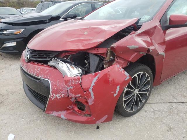 Photo 9 from auction – 2014 TOYOTA COROLLA L with VIN 5YFBURHE4EP092891