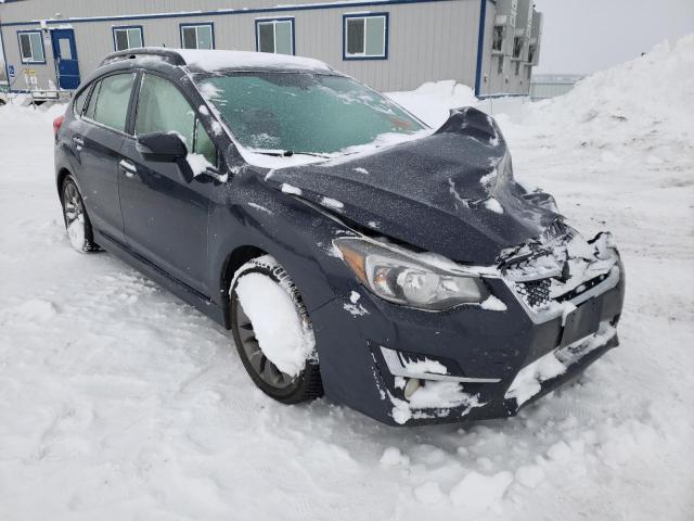 SUBARU IMPREZA SP 2015 with VIN JF1GPAU66F8315383 - Photo from auction