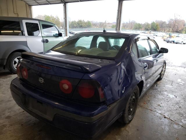 Photo 4 from auction – 2005 CHEVROLET IMPALA with VIN 2G1WF52E159325065