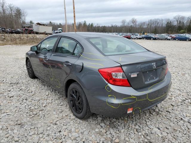 Photo 3 from auction – 2012 HONDA CIVIC LX with VIN 2HGFB2F50CH610548
