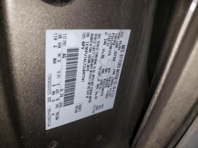 Photo 10 from auction – 2003 FORD EXPEDITION with VIN 1FMPU16L73LB97791