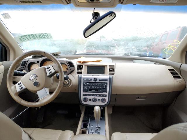 Photo 8 from auction – 2005 NISSAN MURANO SL with VIN JN8AZ08T85W319924