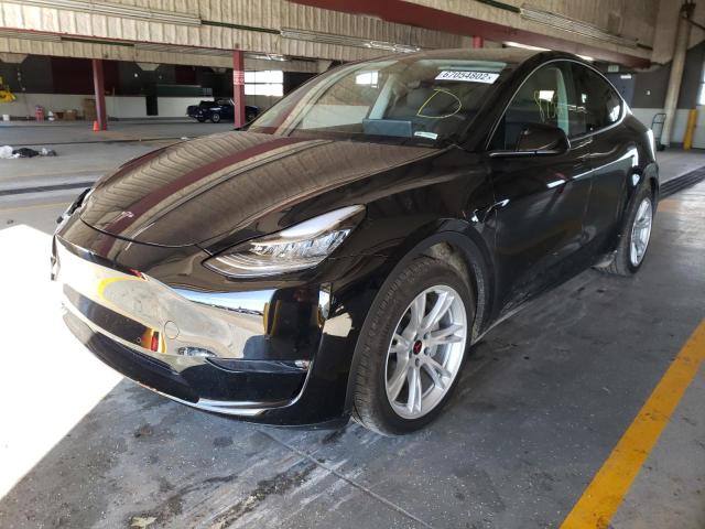 Photo 2 from auction – 2022 TESLA MODEL Y with VIN 7SAYGAEE1NF366215