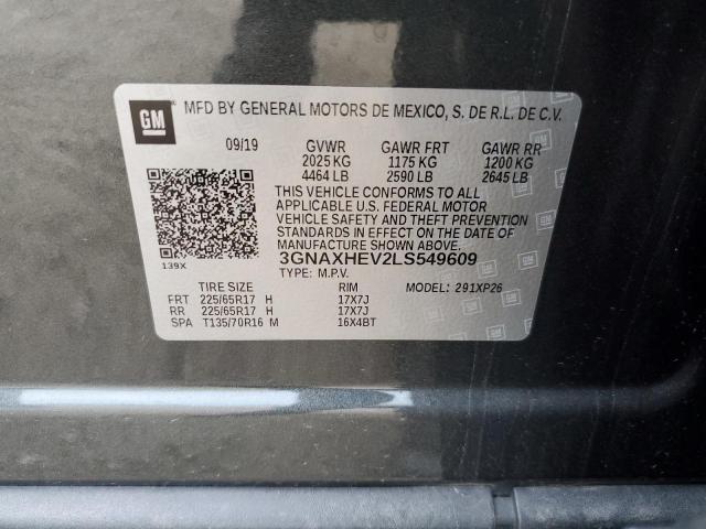 Photo 10 from auction – 2020 CHEVROLET EQUINOX LS with VIN 3GNAXHEV2LS549609
