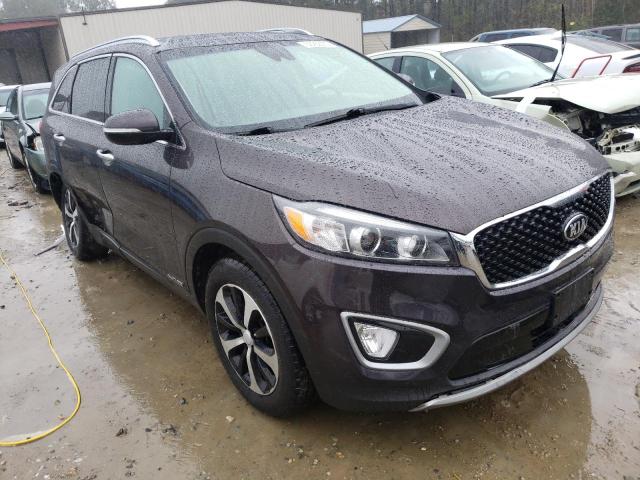 KIA SORENTO EX 2018 with VIN 5XYPHDA53JG365213 - Photo from auction