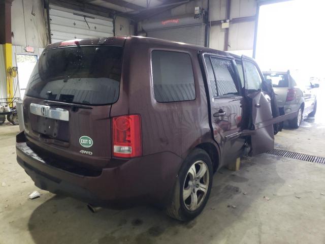 Photo 4 from auction – 2013 HONDA PILOT EXL with VIN 5FNYF4H58DB022330