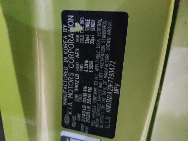 Photo 10 from auction – 2015 KIA SOUL with VIN KNDJN2A21F7793472