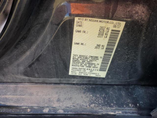 Photo 10 from auction – 2017 NISSAN ALTIMA 2.5 with VIN 1N4AL3AP7HC491224