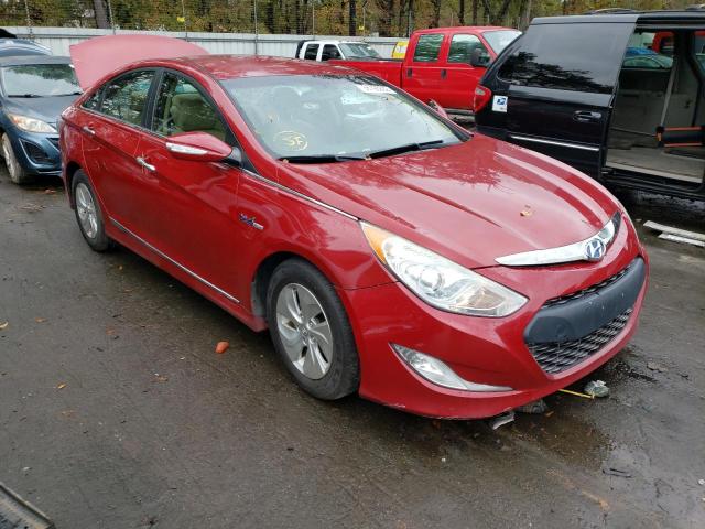 HYUNDAI SONATA HYB 2013 with VIN KMHEC4A44DA064494 - Photo from auction