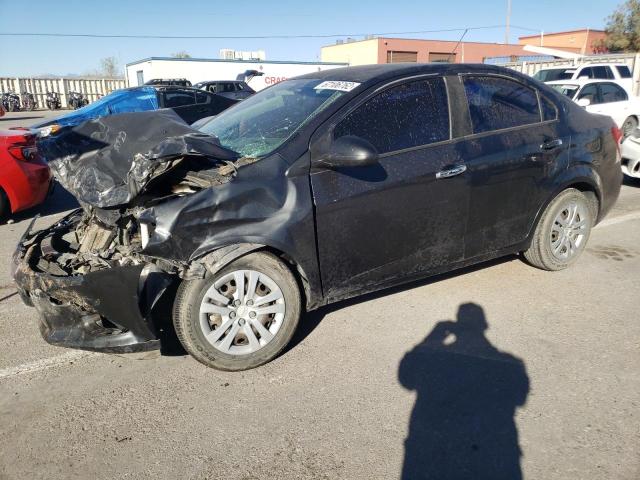 CHEVROLET SONIC LS 2017 with VIN 1G1JB5SHXH4154243 - Photo from auction