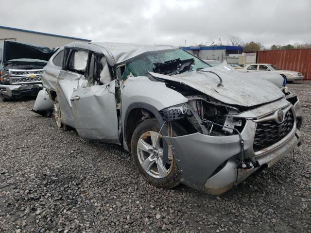 TOYOTA HIGHLANDER 2021 with VIN 5TDZZRAH2MS036894 - Photo from auction