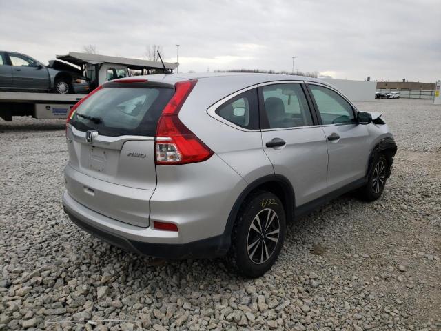 Photo 4 from auction – 2015 HONDA CR-V LX with VIN 5J6RM4H34FL116482