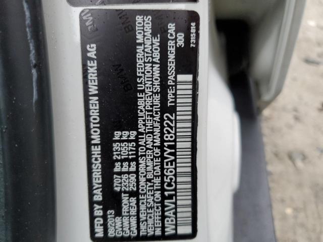 Photo 10 from auction – 2014 BMW X1 XDRIVE2 with VIN WBAVL1C56EVY18222