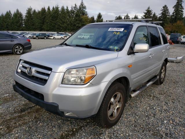 Photo 2 from auction – 2007 HONDA PILOT EXL with VIN 2HKYF18757H541017