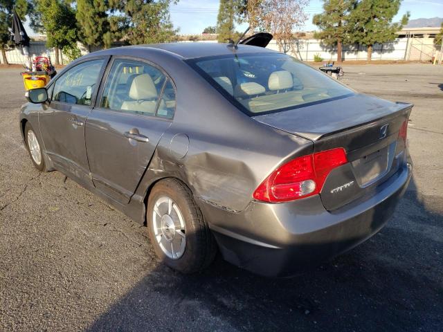 Photo 3 from auction – 2008 HONDA CIVIC HYBR with VIN JHMFA36258S010751