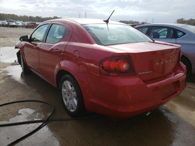 Photo 3 from auction – 2014 DODGE AVENGER SE with VIN 1C3CDZAB5EN173193