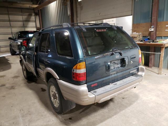 Photo 3 from auction – 2002 HONDA PASSPORT E with VIN 4S6DM58W624402843