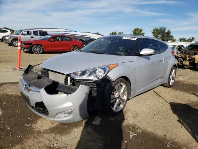 Photo 2 from auction – 2017 HYUNDAI VELOSTER with VIN KMHTC6AD9HU316277