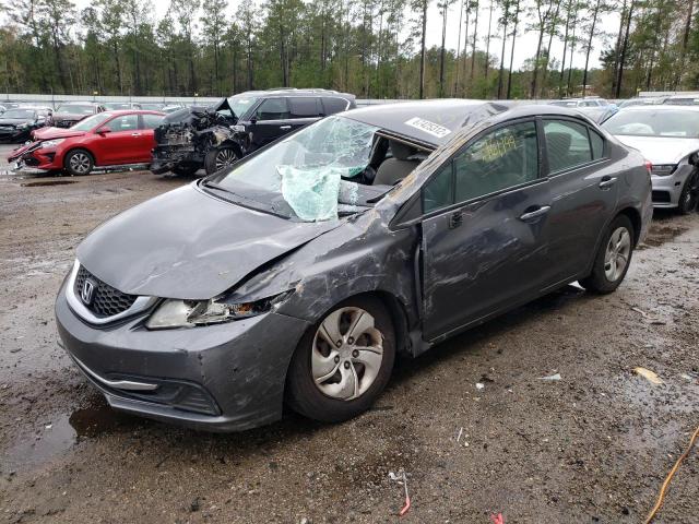 Photo 2 from auction – 2013 HONDA CIVIC LX with VIN 2HGFB2F52DH556476
