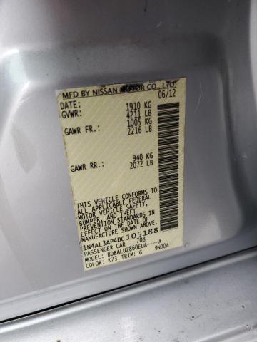 Photo 10 from auction – 2013 NISSAN ALTIMA 2.5 with VIN 1N4AL3AP4DC105188