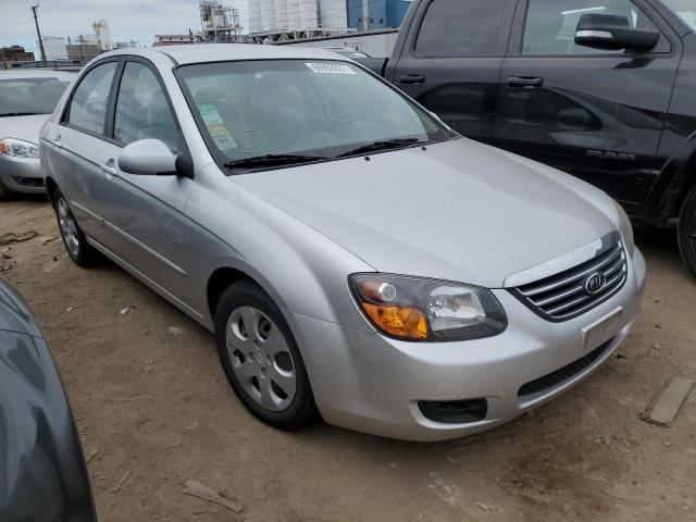 KIA SPECTRA EX 2009 with VIN KNAFE221295658106 - Photo from auction