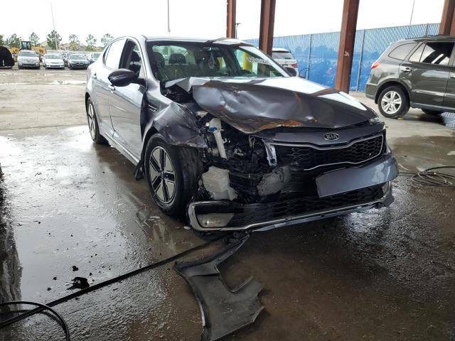KIA OPTIMA HYB 2012 with VIN KNAGM4AD7C5027745 - Photo from auction