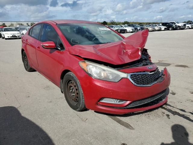 KIA FORTE LX 2015 with VIN KNAFX4A61F5329752 - Photo from auction