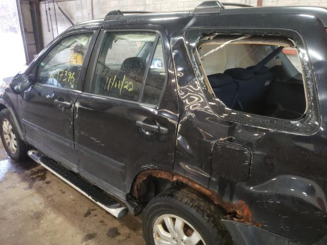 Photo 9 from auction – 2006 HONDA CR-V LX with VIN JHLRD78526C813841