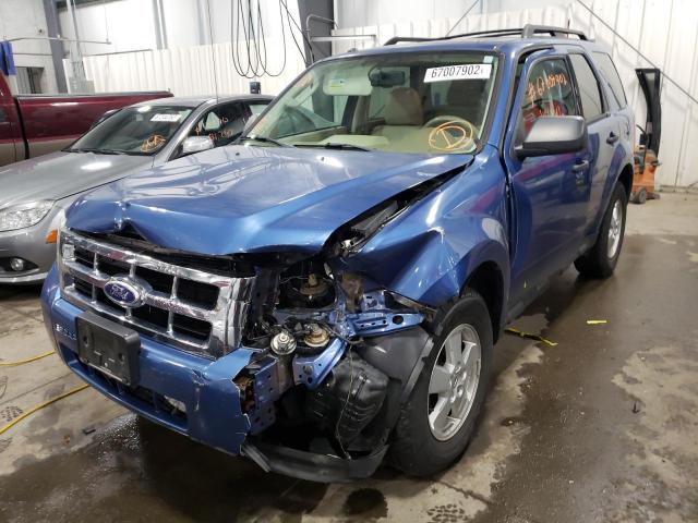 Photo 2 from auction – 2010 FORD ESCAPE XLT with VIN 1FMCU9D75AKD11759