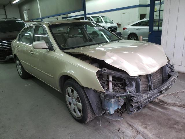 KIA OPTIMA LX 2008 with VIN KNAGE123085176801 - Photo from auction