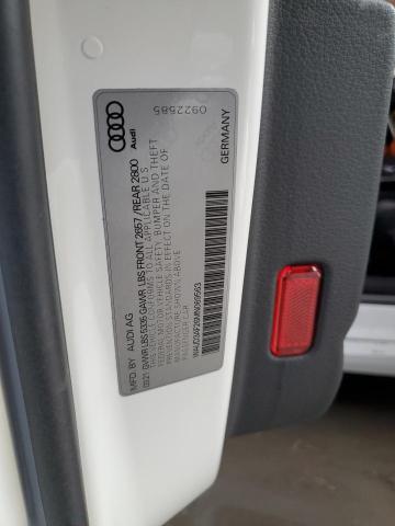 Photo 10 from auction – 2021 AUDI A6 PREMIUM with VIN WAUD3AF26MN069563