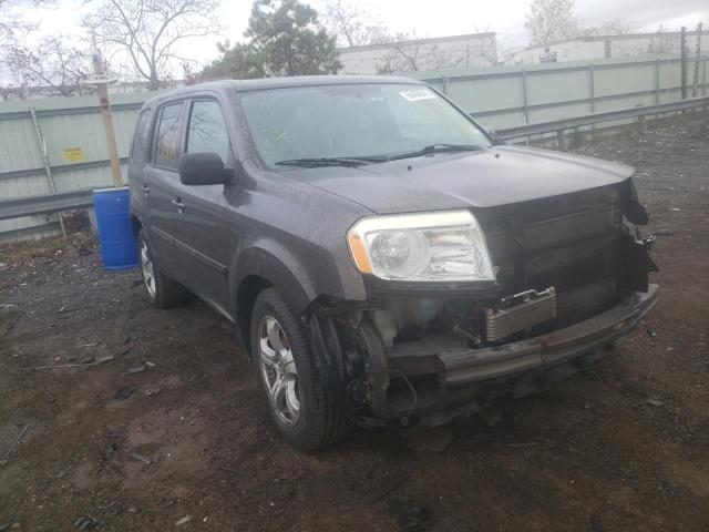 HONDA PILOT EXL 2013 with VIN 5FNYF4H5XDB028792 - Photo from auction