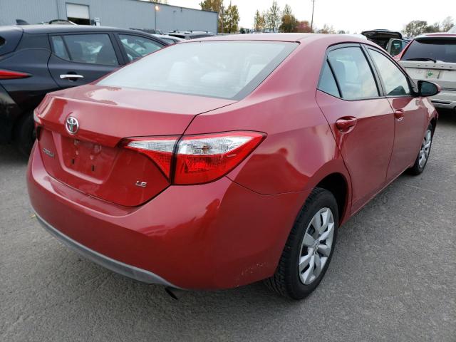 Photo 4 from auction – 2014 TOYOTA COROLLA L with VIN 2T1BURHE2EC055967