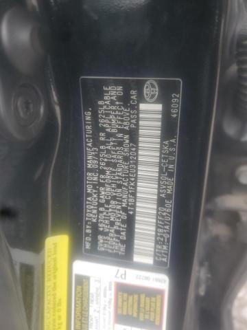 Photo 10 from auction – 2014 TOYOTA CAMRY L with VIN 4T1BF1FK4EU312047